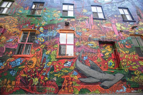 Graffiti Alley In Downtown Toronto