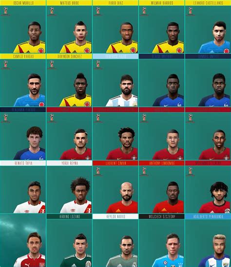 Benjamin pavard is a free agent in pro evolution soccer 2017. ultigamerz: PES 6 FIFA World Cup 2018 Mega Face-Pack
