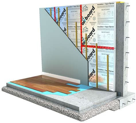 Foam Board Insulation Basement Vapor Barrier Openbasement