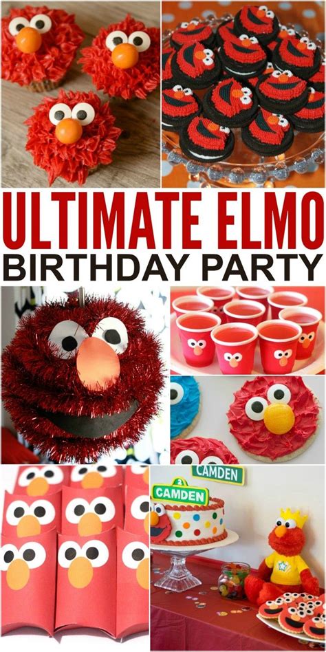 Elmo Birthday Party Theme Health