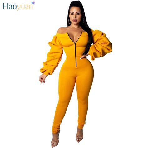 Buy Haoyuan One Piece Rompers Womens Jumpsuit Plus Size Overalls Layered Ruched
