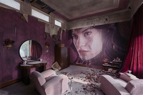 Street Artist Spends Entire Year Turning Abandoned Mansion Into