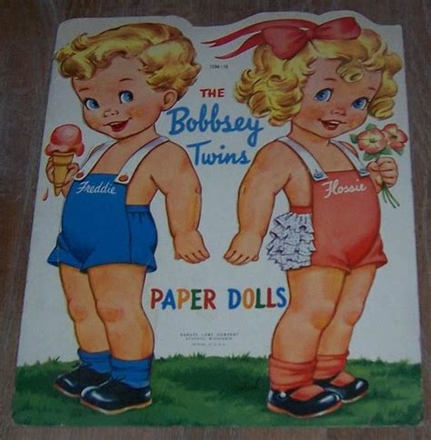 Bobbsey Twins Paper Dolls By Samuel Lowe Paperback Nd From