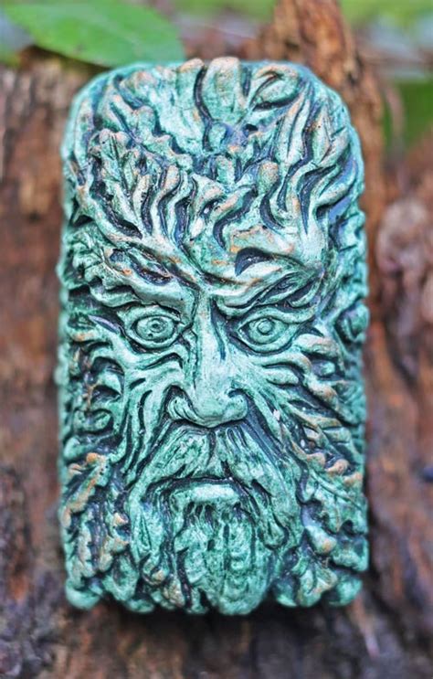 Daru Green Man Sculpture Spirit Of The Green Man