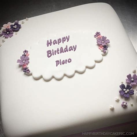 ️ Butter Birthday Cake For Piero