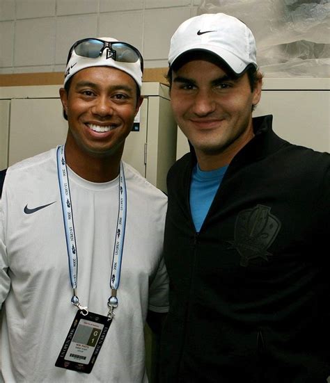 Tiger Woods And Rodger Federer Deportes