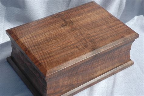 black walnut keepsake box by hope chest keepsake boxes wooden boxes