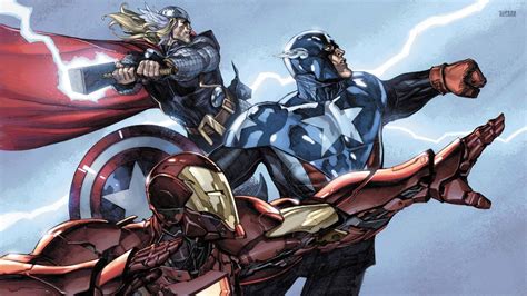 Iron Man Vs Captain America Wallpapers Wallpaper Cave