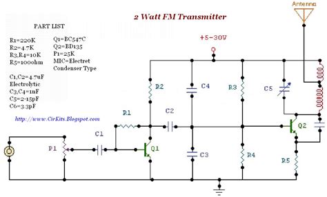 2 Watt Fm Transmitter Everyday Electronics