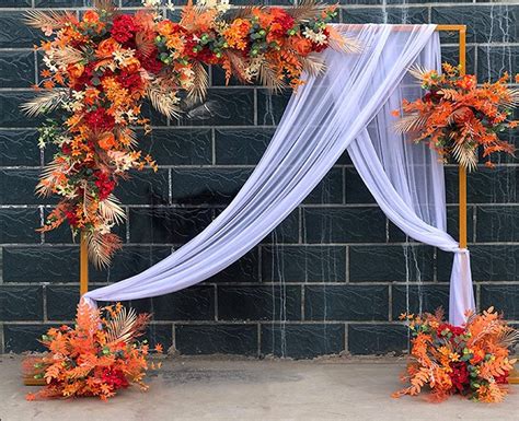 Wedding Arch Wedding Arch Frame Backdrop Stand Gold Wedding Etsy