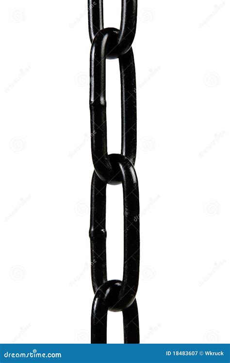 Steel Chain Stock Image Image Of Isolated Weakest Object 18483607