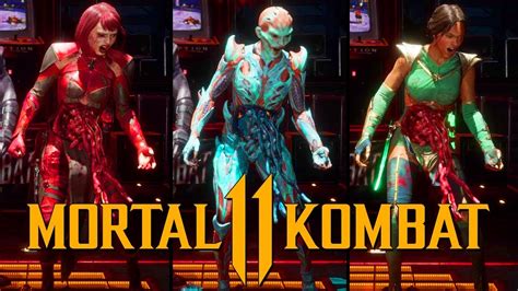 Mortal Kombat 11 Noob Saibot New Brutality Performed On All Female