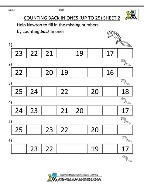 Free Printable Math Sheets For Kindergarten Printable Templates