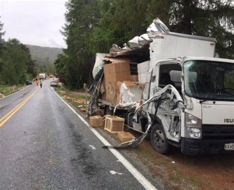 Furniture Truck Ripped Open In Arrowtown Crash Otago Daily Times