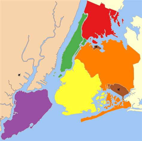 Filethe 5 Boroughs Of New York Citysvg Wikipedia