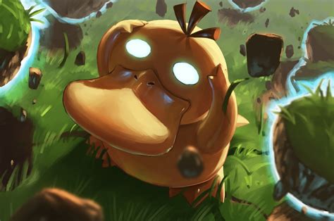 With your support, you can help all other. Download 2560x1700 Psyduck, Pokemon, Bird, Grass, Artwork ...