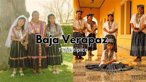 Traje Típico De Baja Verapaz Guatemala