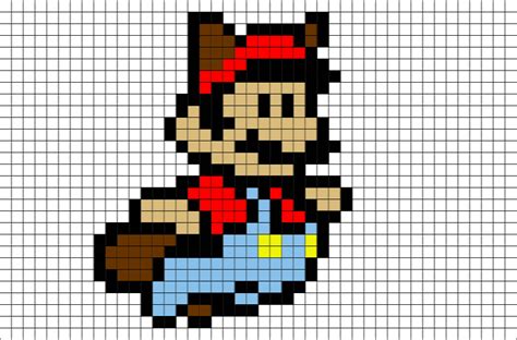 Super Mario Bros Pixel Art Hd Png Download Kindpng