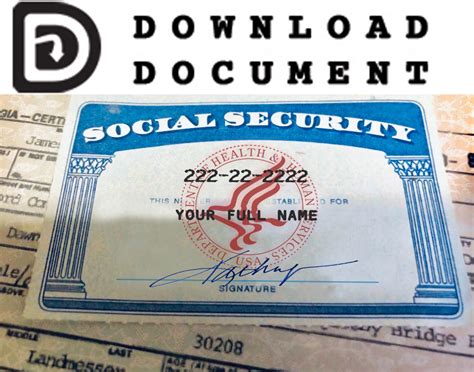 Maybe you would like to learn more about one of these? Social Security Card 02 - SSN DOWNLOAD
