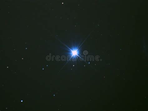 Sirius Brightest Star On Night Sky Sirius Star Stock Image Image Of