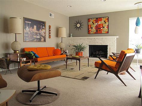 Modern Mid Century Living Room Design Ideas 1 Roomodeling Mid