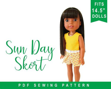 Doll Clothes Sewing Pattern For 14 Inch Doll Clothes Etsy Clothes Sewing Patterns Doll