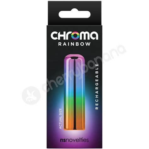 Buy Chroma Rainbow Small Slim Rechargeable Bullet Vibe Online