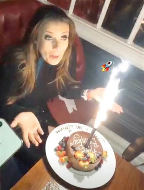 kym marsh makes fun of her own sex tape at celebrations for her 43rd birthday mirror online
