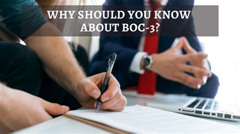 Maybe you would like to learn more about one of these? Why Should You Know About BOC-3? - Topcount