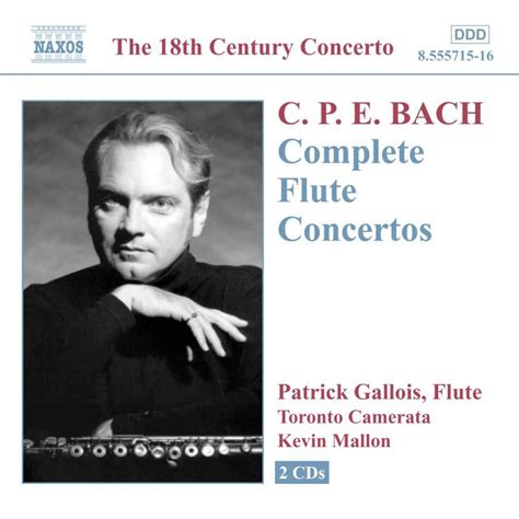 c p e bach complete flute concertos Μουσική Προσφορά