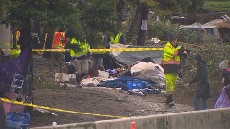 Police Begin Clearing Notorious Illegal Homeless Encampment Near I 5 In Seattle Rseattlewa
