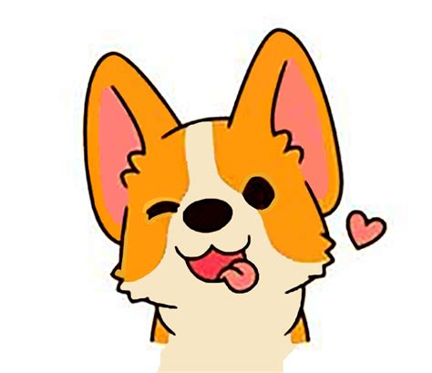 Christmas corgi dog cute cartoon vector portrait. Cute Dog Drawing Step By Step At Paintingvalleycom | Cute ...