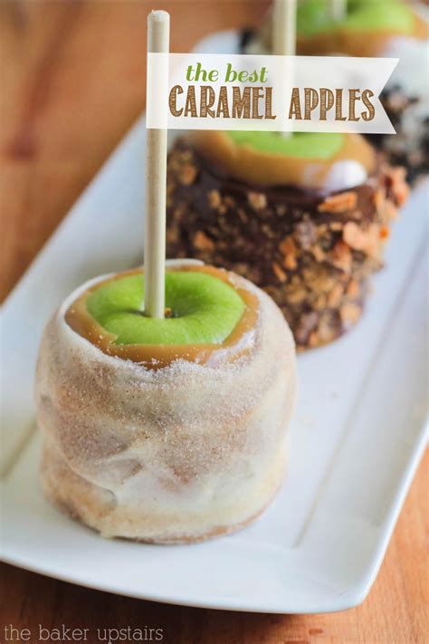 The Baker Upstairs The Best Caramel Apples