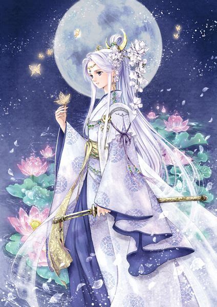 Tsukuyomi Mythology Japanese Mythology Zerochan Anime Image Board