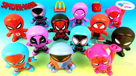 McDonald S SPIDER MAN Into The Spider Verse Happy Meal Toys Pick Your Toy Toys Hobbies