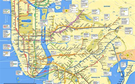 A Train Map New York