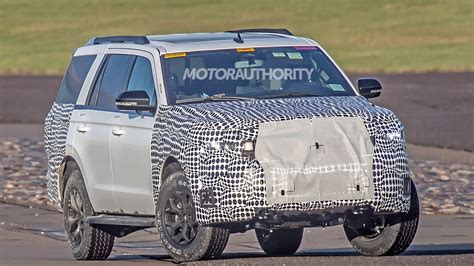 2022 Ford Expedition Spy Shots New Interior Pegged For Updated Suv