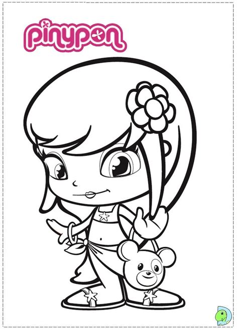Pinypon Coloring Page Dinokidsorg Coloring Pages Disney