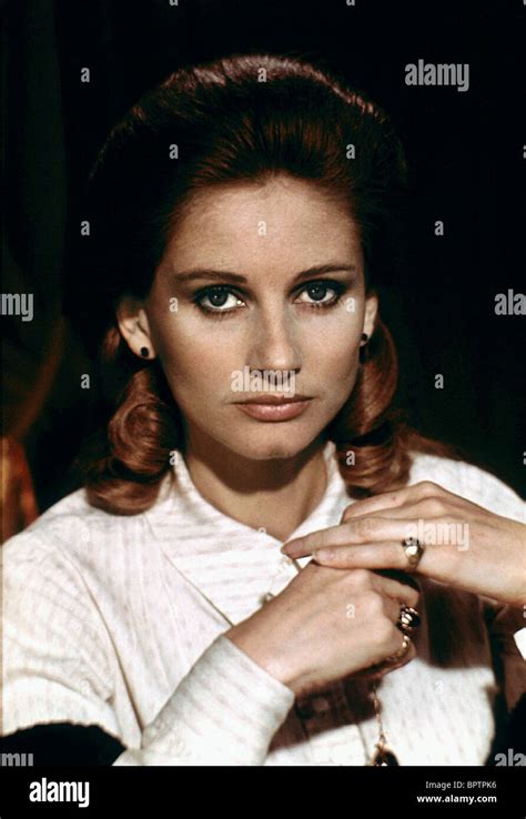 Jill Ireland Actress 1975 Stock Photo Alamy