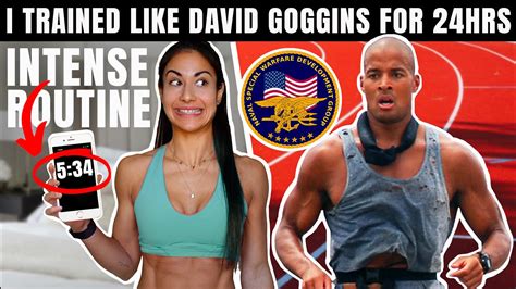 I Ate And Trained Like David Goggins For 24 Hours Help Youtube