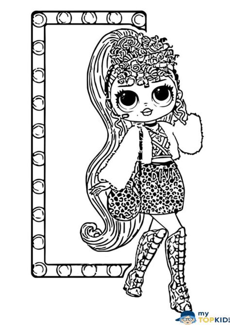 Lol Surprise Omg Lady Diva Coloring Page Coloring Pages Free Sexiz Pix