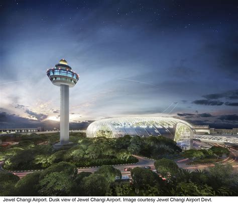 Safdie Architects Projeta Air Hub Para O Aeroporto De Singapura