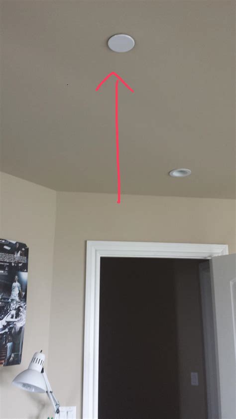 Whats This Plastic White Circle On My Friends Ceiling Theyre All Over