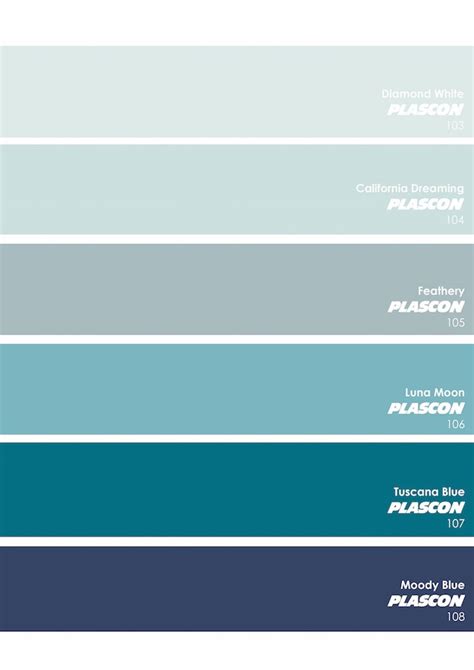 Plascon Colour Chart