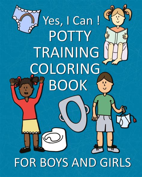 Yes I Can Potty Training Coloring Book Vivian Caldwell