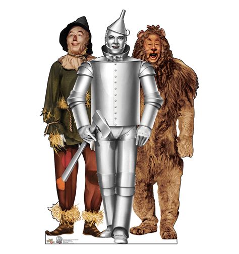 Advanced Graphics Tin Man Cowardly Lion And Scarecrow Wizard Of Oz Year Anniversary