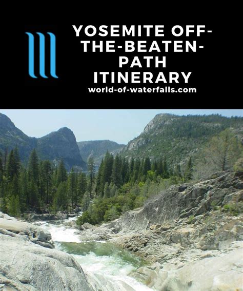 Yosemite Off The Beaten Path Itinerary April 22 2004 To April 25