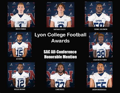 Scots Named Sac All Conference Honorable Mention Lyon College