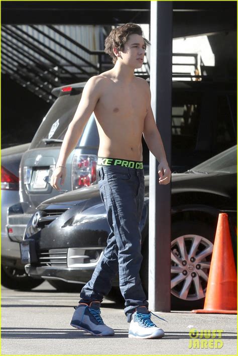 Austin Mahone Goes Shirtless While Filming A Commercial Photo 3030769