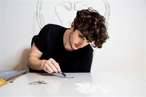 Making Intricate Art With Sand And Gold Tim Bengel In An
